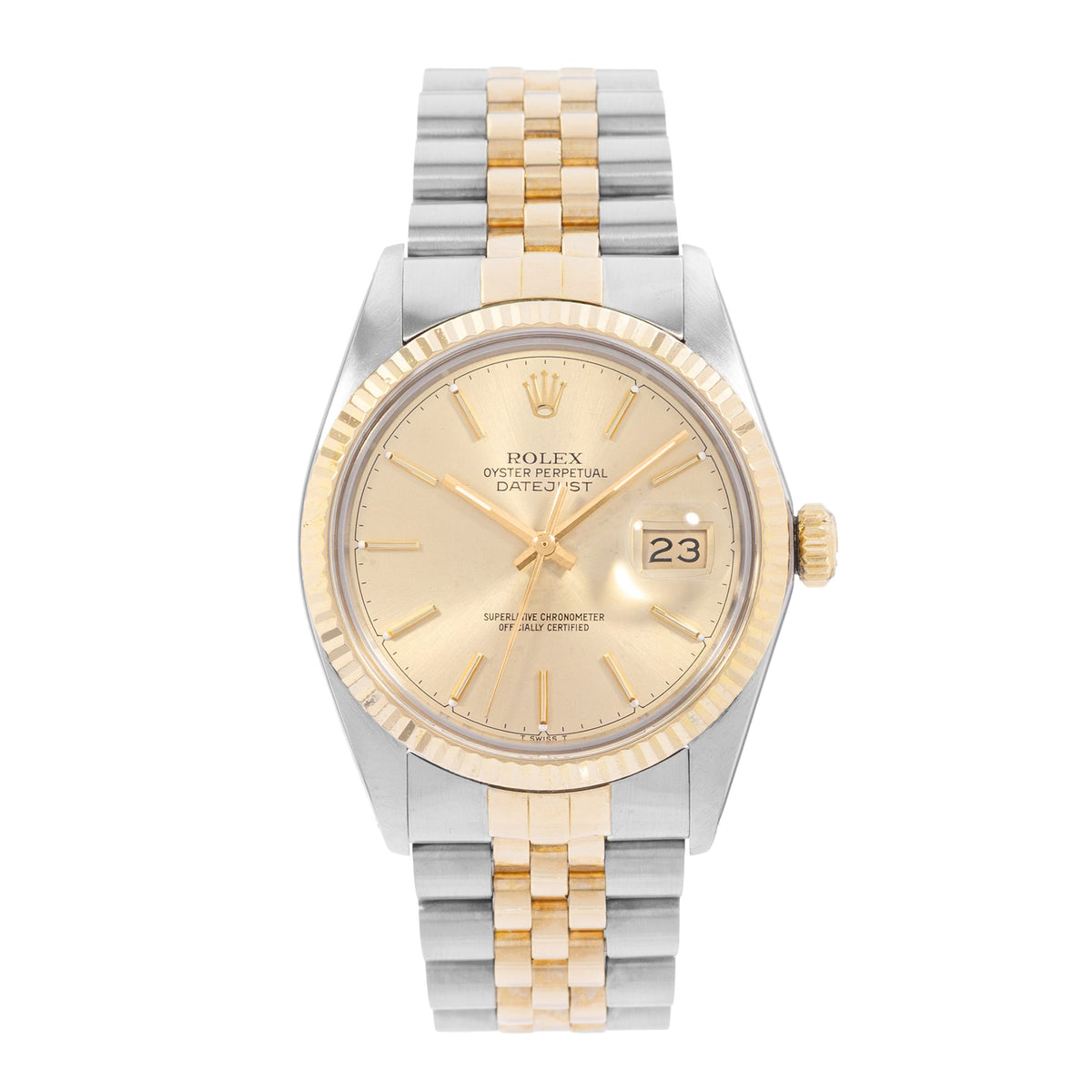 Rolex Datejust 36 Steel & Yellow Gold