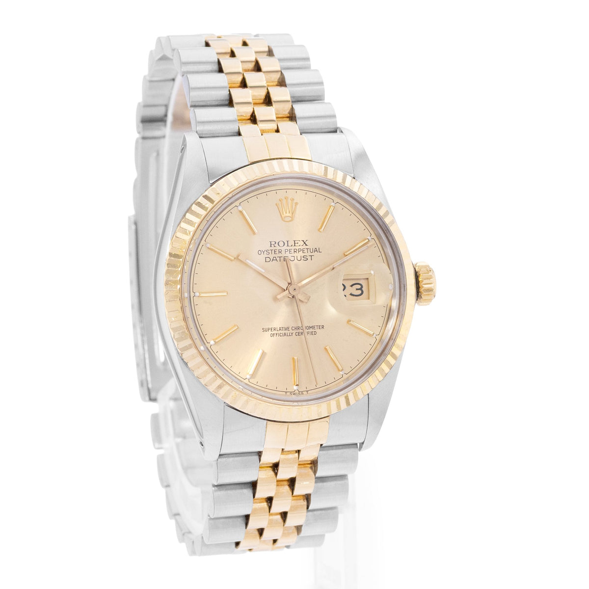 Rolex Datejust 36 Steel & Yellow Gold