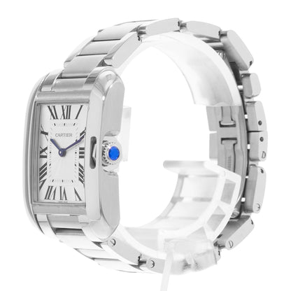 Cartier Tank Anglaise Steel