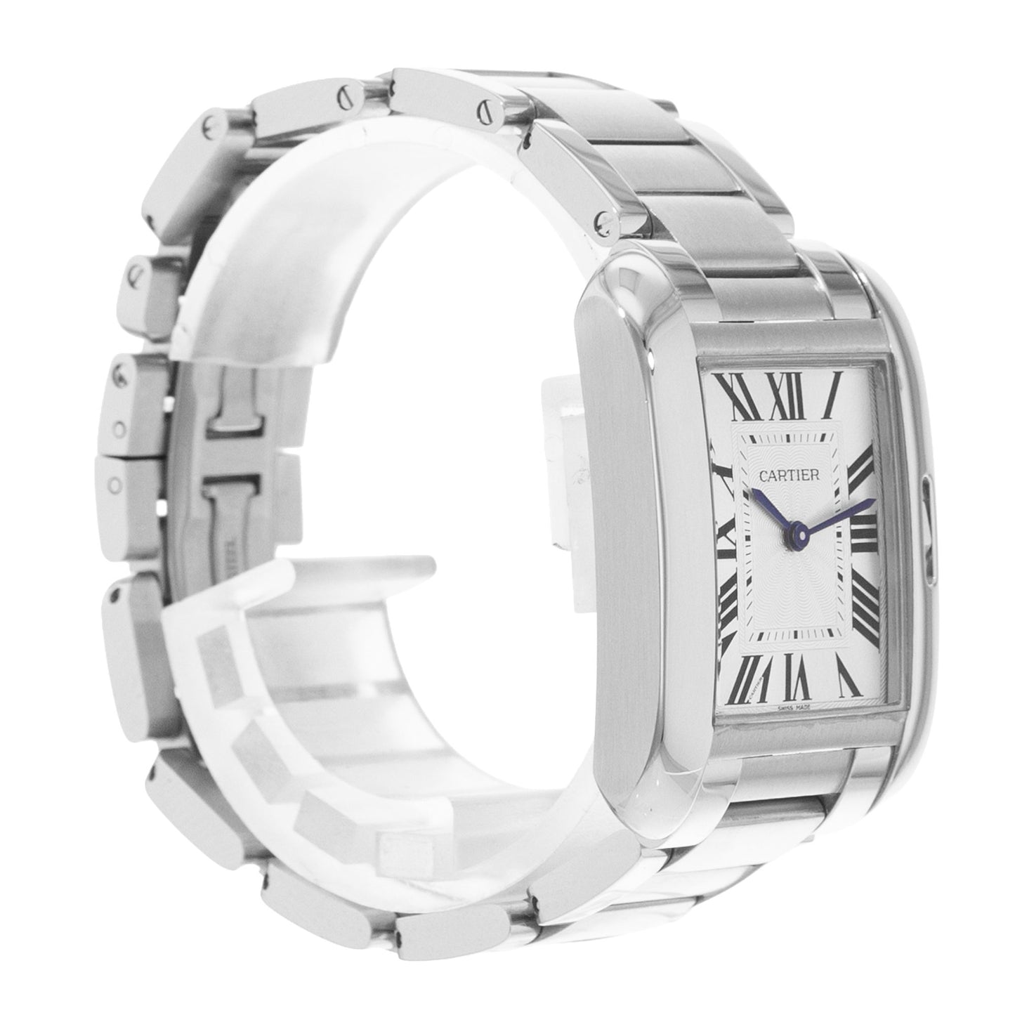 Cartier Tank Anglaise Steel