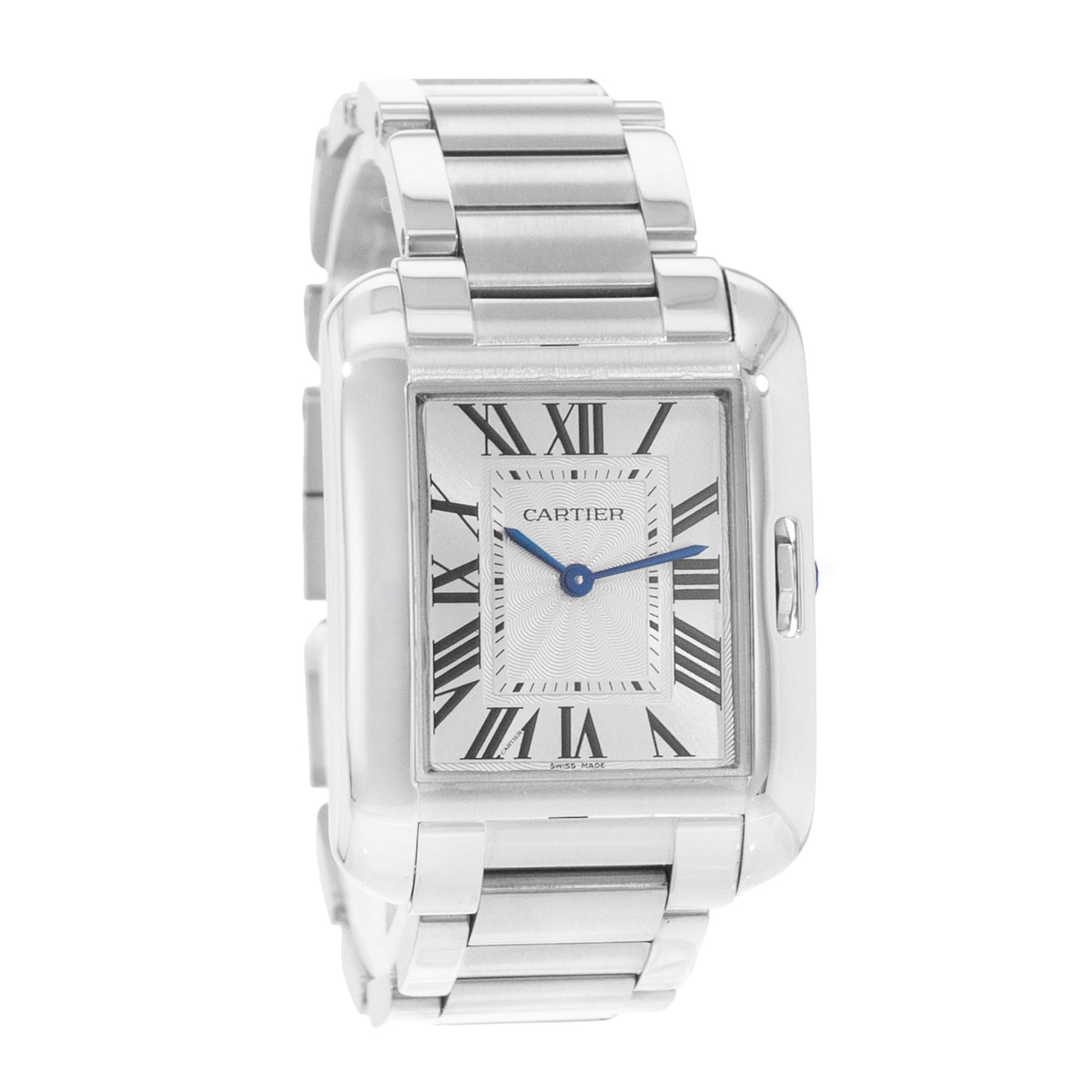 Cartier Tank Anglaise Steel