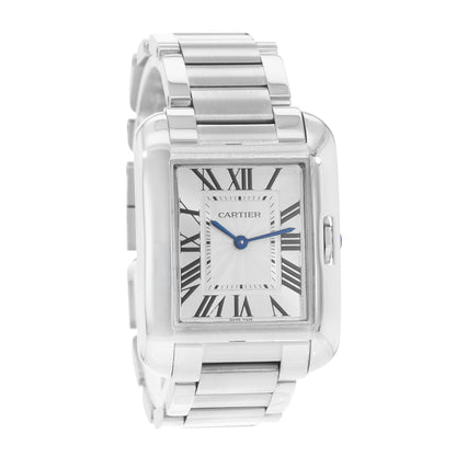 Cartier Tank Anglaise Steel