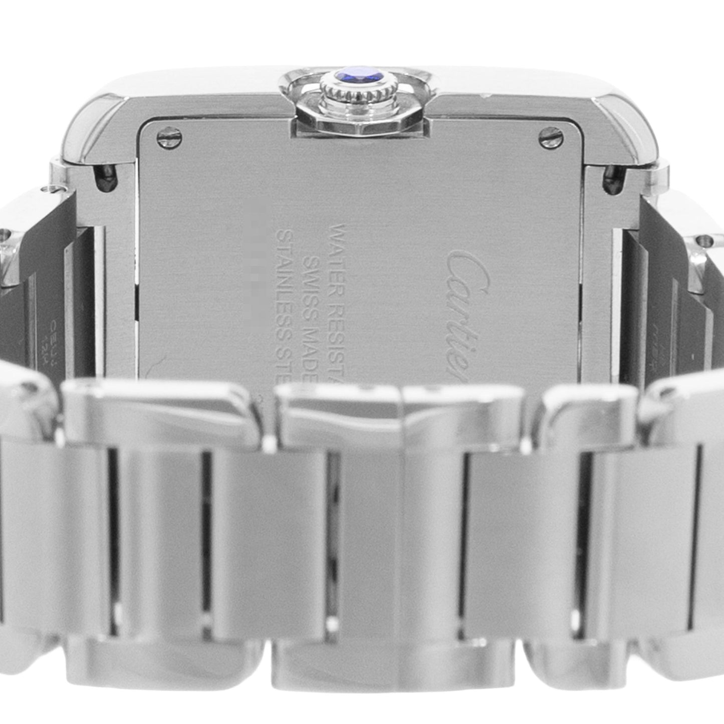 Cartier Tank Anglaise Steel