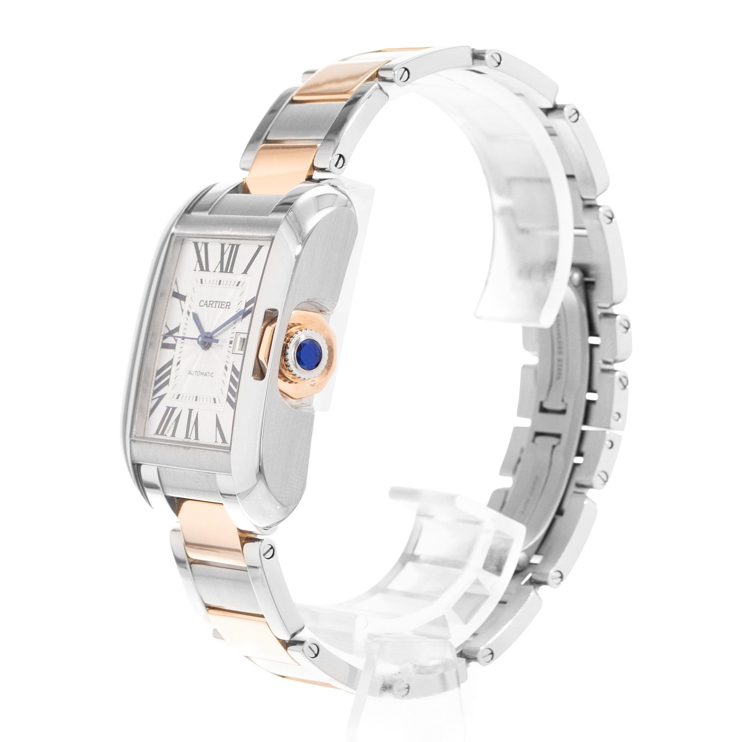 Cartier Tank Anglaise Steel & Rose Gold