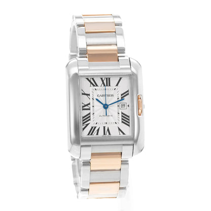 Cartier Tank Anglaise Steel & Rose Gold