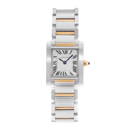 Cartier Tank Francaise Steel & Yellow Gold