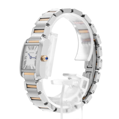 Cartier Tank Francaise Steel & Yellow Gold