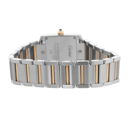 Cartier Tank Francaise Steel & Yellow Gold