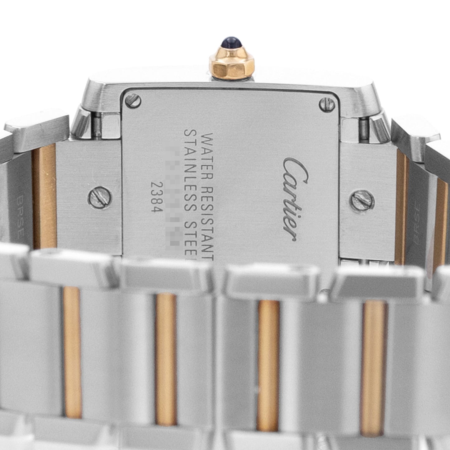 Cartier Tank Francaise Steel & Yellow Gold