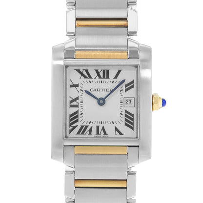 Cartier Tank Francaise Steel & Yellow Gold