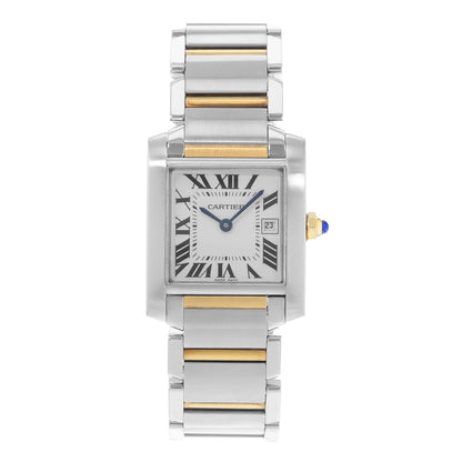 Cartier Tank Francaise Steel & Yellow Gold