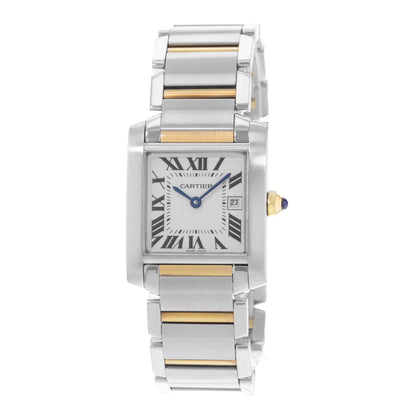 Cartier Tank Francaise Steel & Yellow Gold