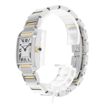 Cartier Tank Francaise Steel & Yellow Gold