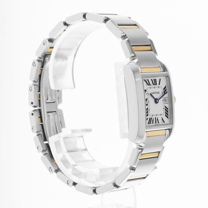 Cartier Tank Francaise Steel & Yellow Gold