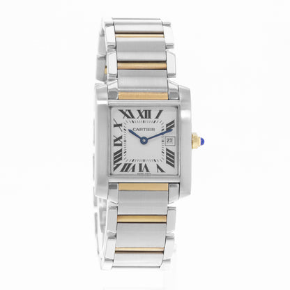 Cartier Tank Francaise Steel & Yellow Gold