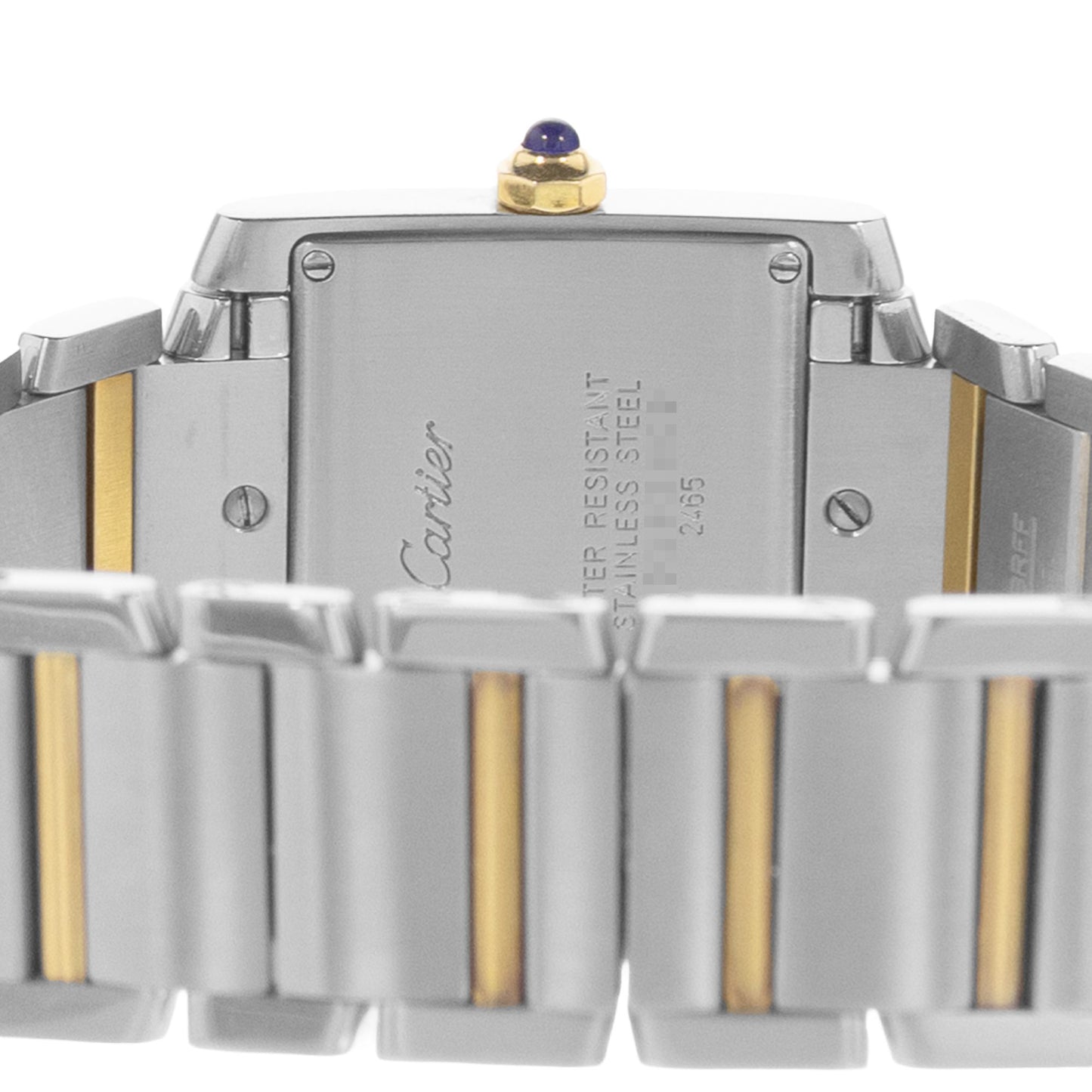 Cartier Tank Francaise Steel & Yellow Gold