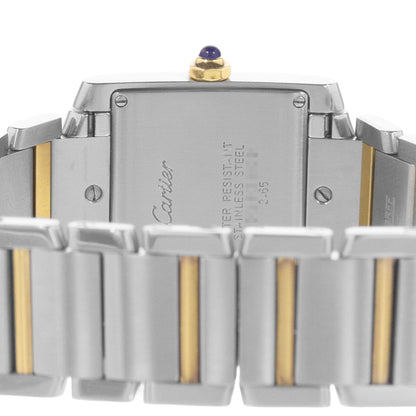 Cartier Tank Francaise Steel & Yellow Gold