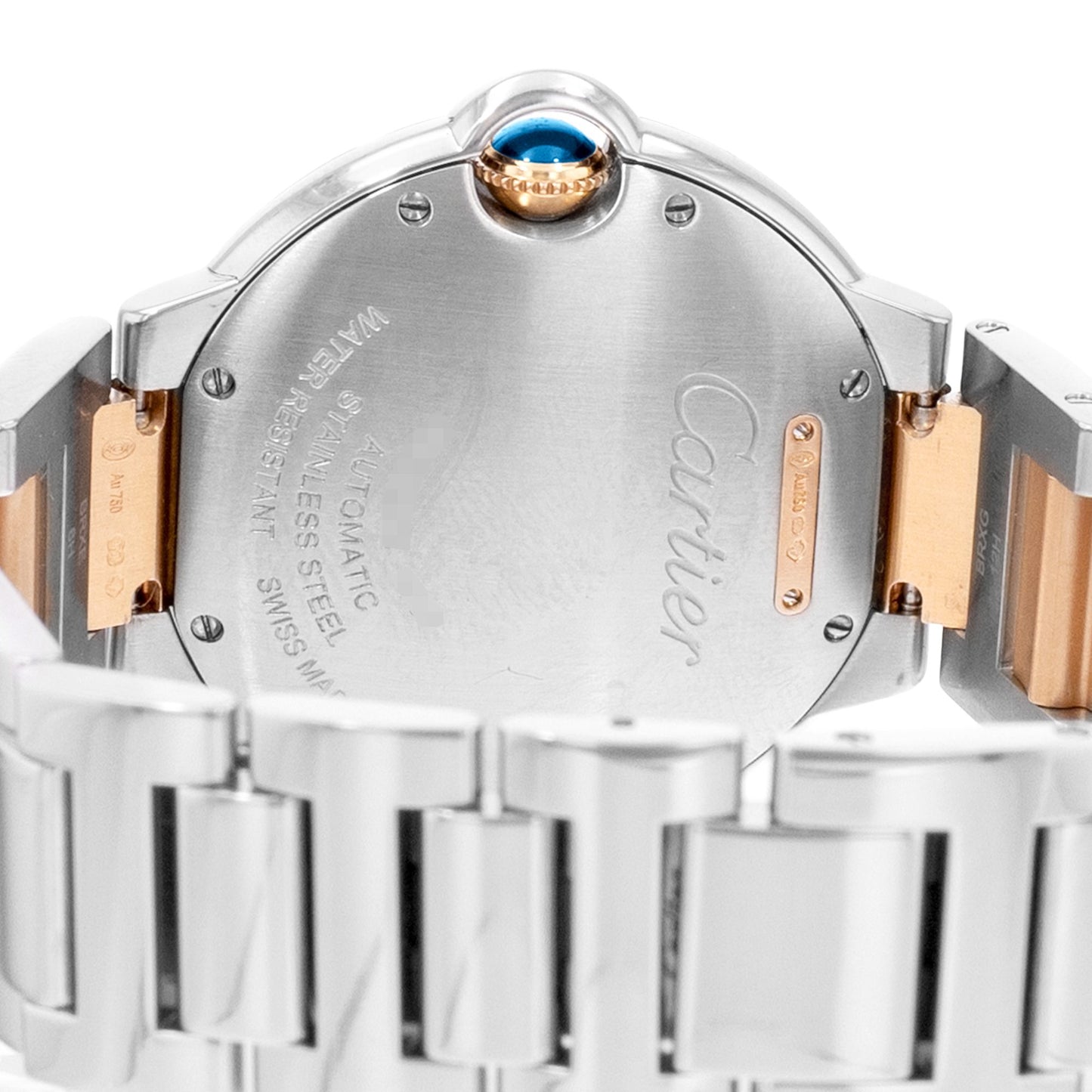 Cartier Ballon Bleu 36mm Steel & Rose Gold