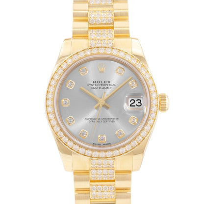 Rolex Datejust 31 Yellow Gold
