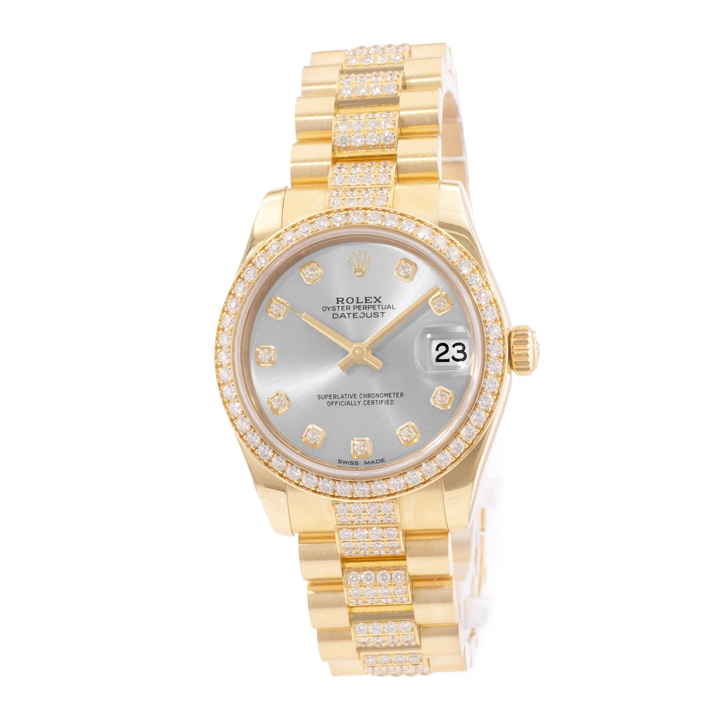 Rolex Datejust 31 Yellow Gold