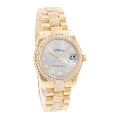 Rolex Datejust 31 Yellow Gold