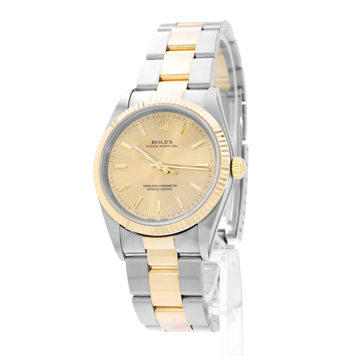 Rolex Oyster Perpetual 34 Steel & Yellow Gold