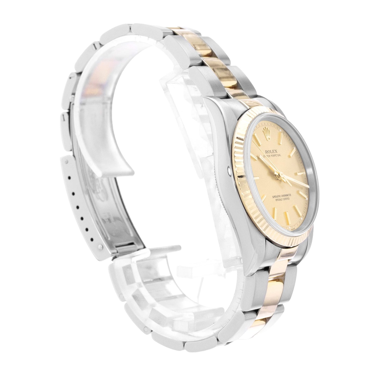Rolex Oyster Perpetual 34 Steel & Yellow Gold