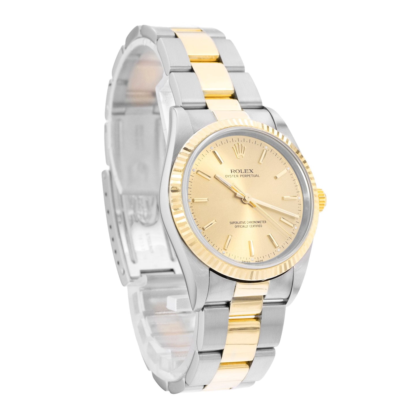 Rolex Oyster Perpetual 34 Steel & Yellow Gold