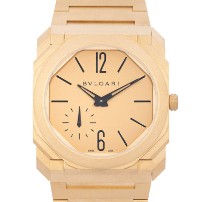 Bulgari Octo Finissimo Yellow Gold
