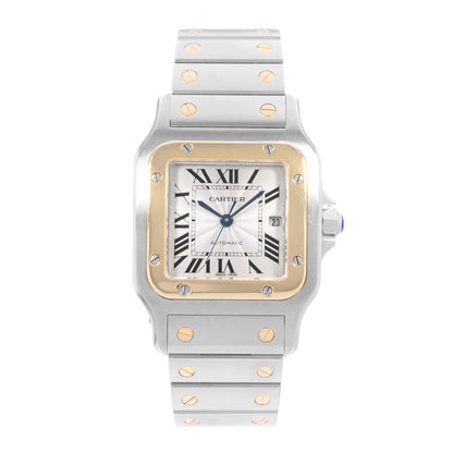 Cartier Santos Galbee Steel & Yellow Gold