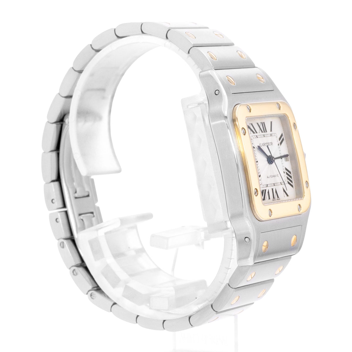 Cartier Santos Galbee Steel & Yellow Gold