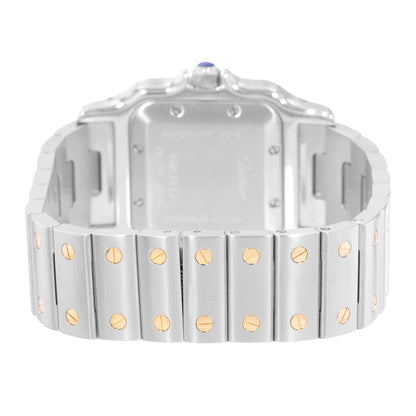 Cartier Santos Galbee Steel & Yellow Gold