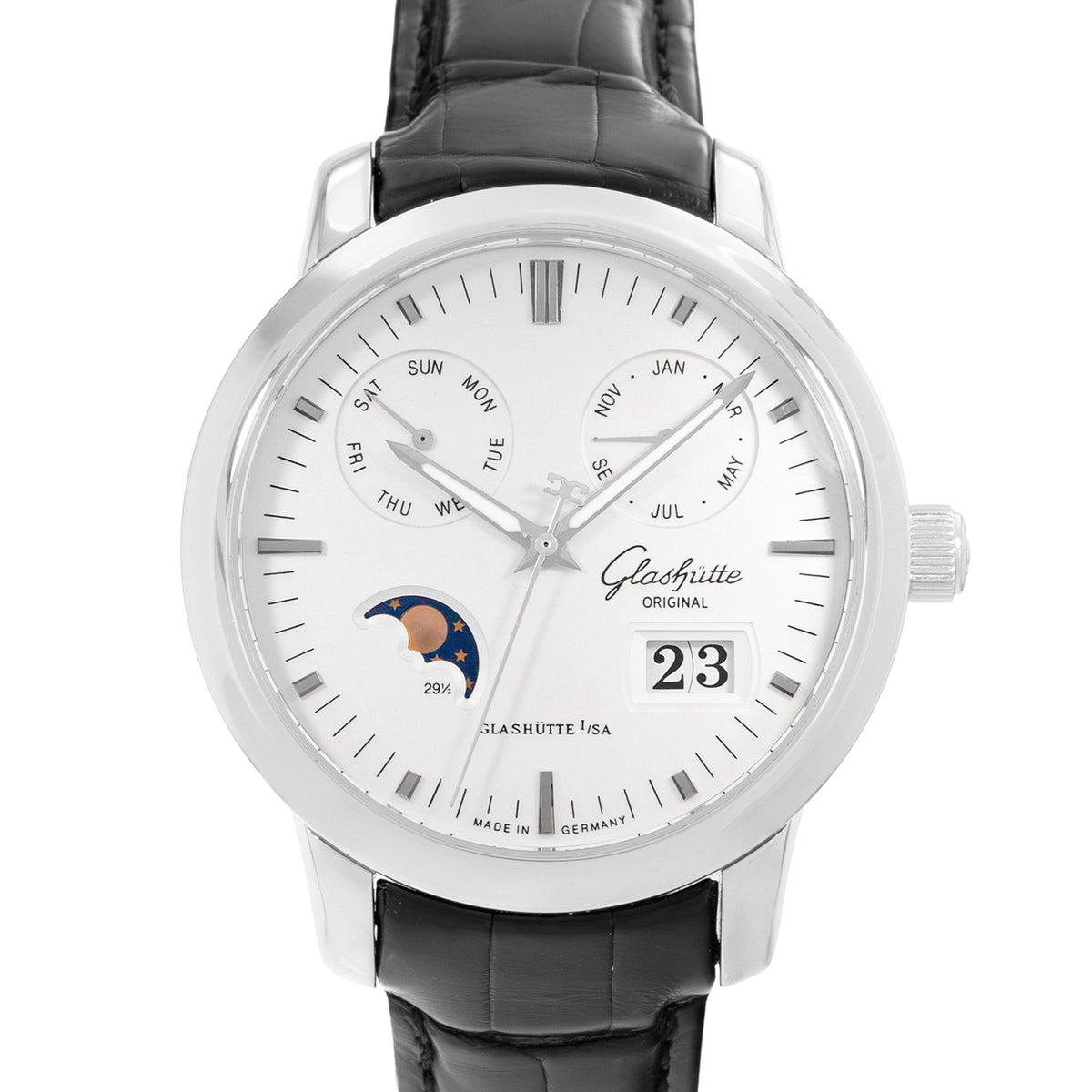 Glashutte Original Senator Steel