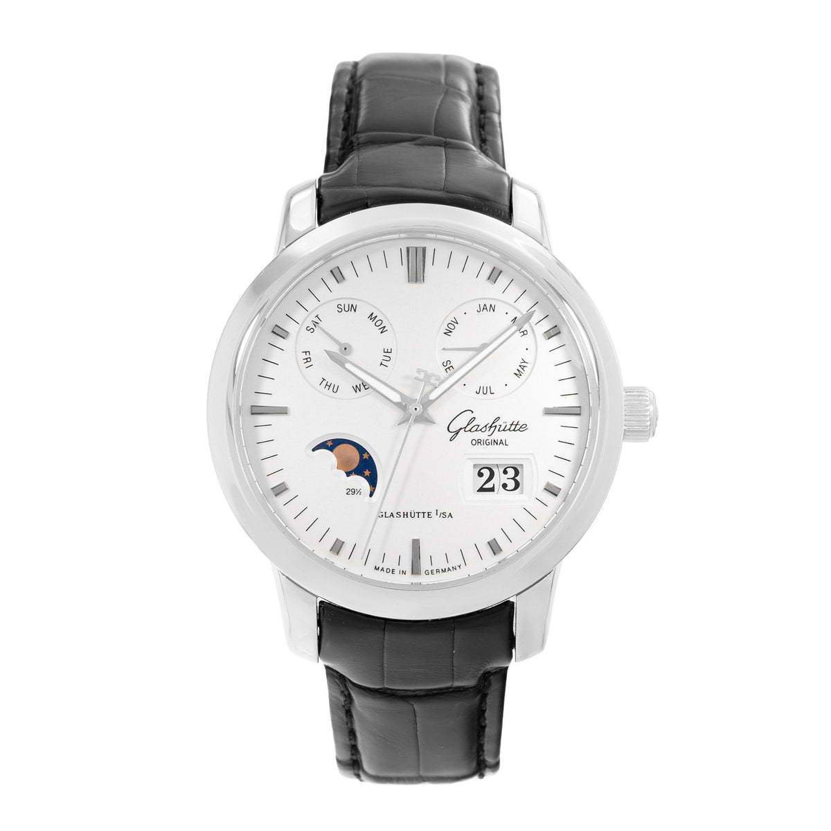 Glashutte Original Senator Steel