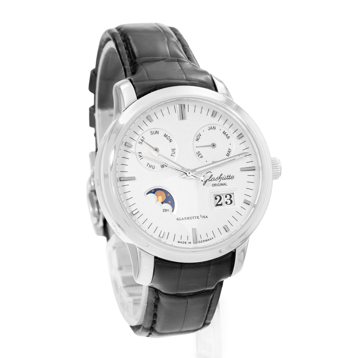 Glashutte Original Senator Steel