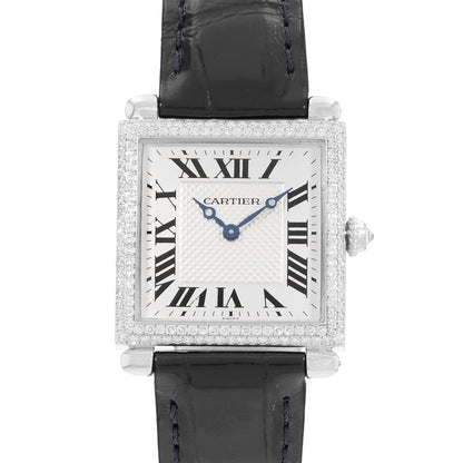 Cartier Tank Obus White Gold