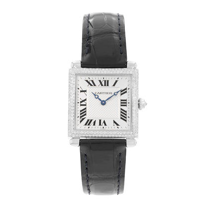 Cartier Tank Obus White Gold