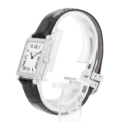 Cartier Tank Obus White Gold