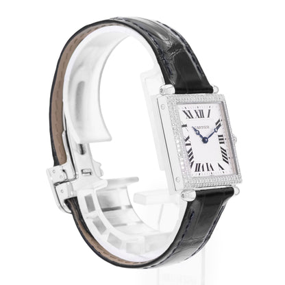 Cartier Tank Obus White Gold