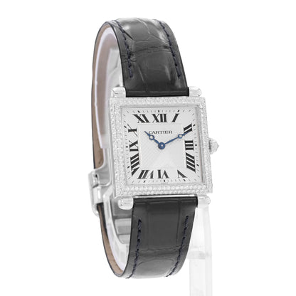 Cartier Tank Obus White Gold