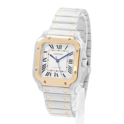 Cartier Santos Steel & Yellow Gold
