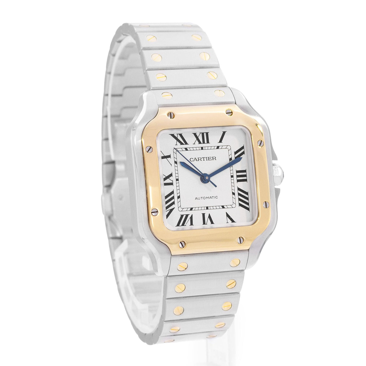 Cartier Santos Steel & Yellow Gold