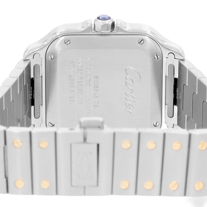 Cartier Santos Steel & Yellow Gold