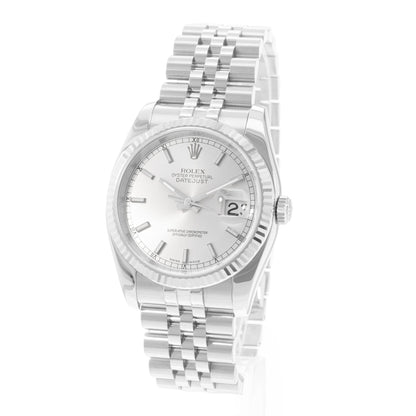 Rolex Datejust 36 Steel & White Gold