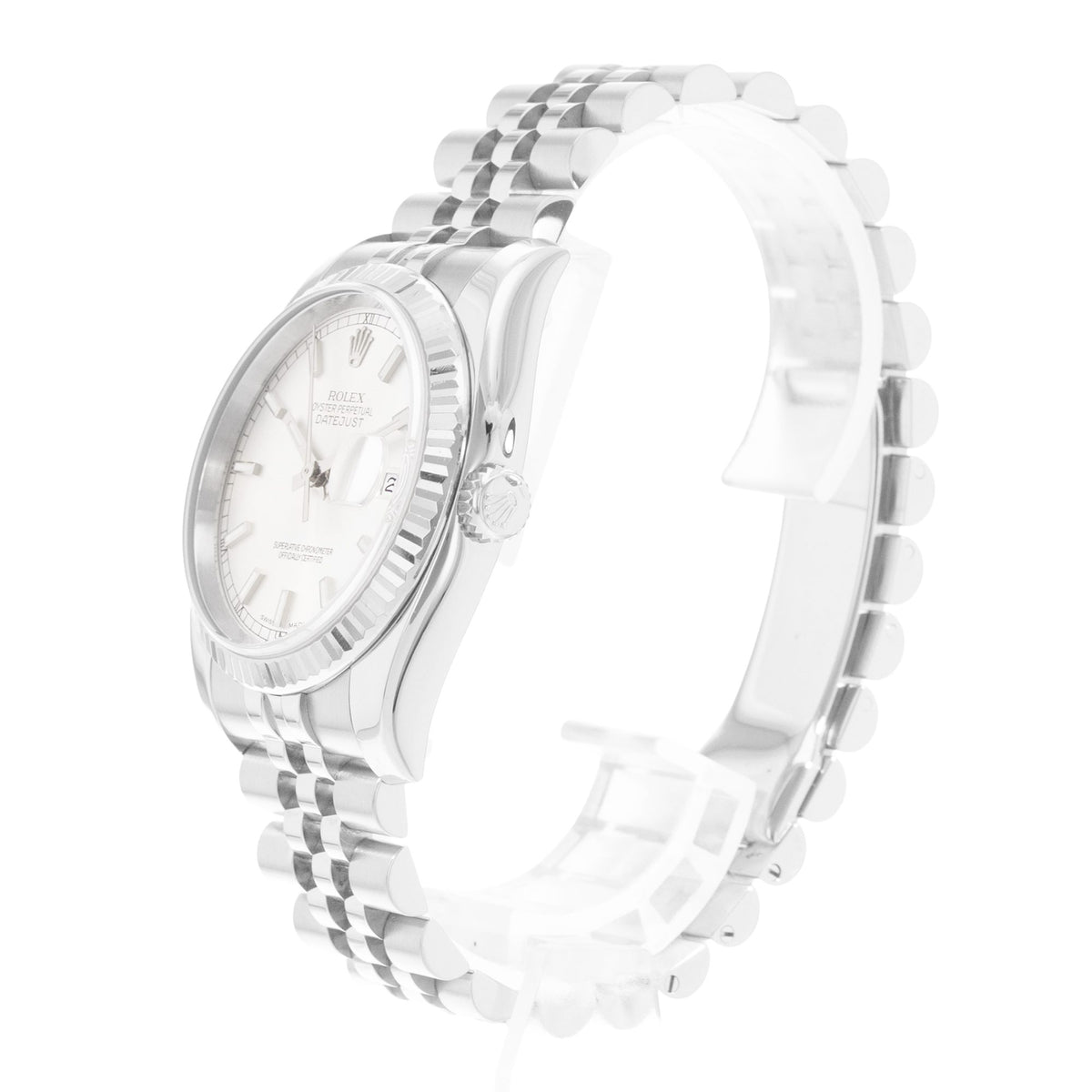 Rolex Datejust 36 Steel & White Gold