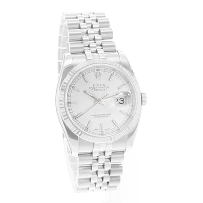 Rolex Datejust 36 Steel & White Gold