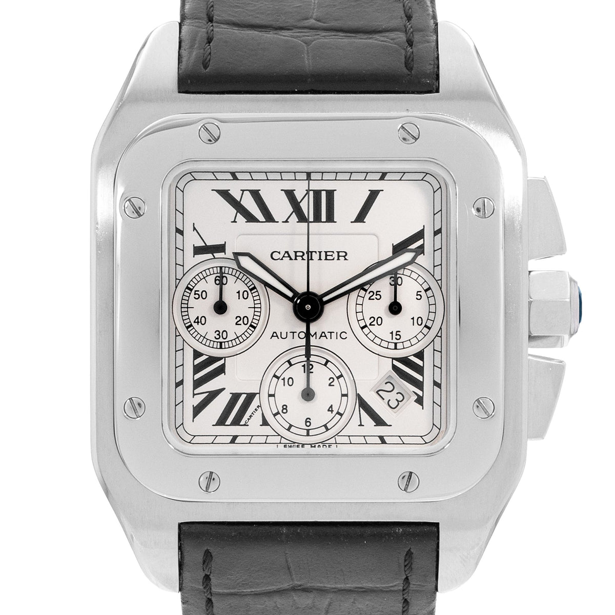 Cartier Santos 100 Steel
