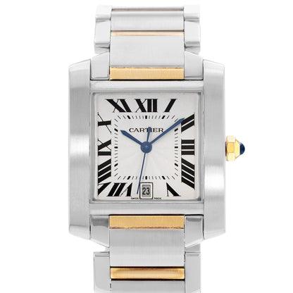 Cartier Tank Francaise Steel & Yellow Gold