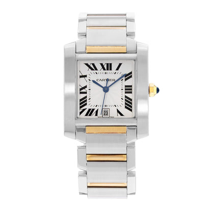 Cartier Tank Francaise Steel & Yellow Gold
