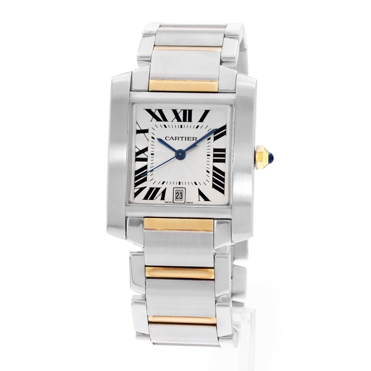 Cartier Tank Francaise Steel & Yellow Gold